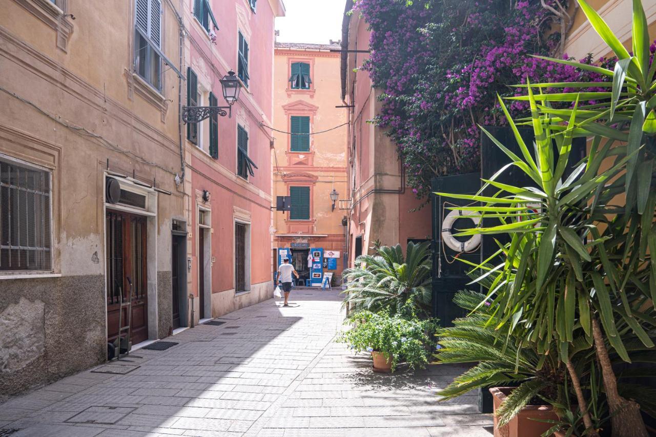 057 - Casa Portobello, Centrale A 50 Metri Dal Mare 东塞斯特里 外观 照片